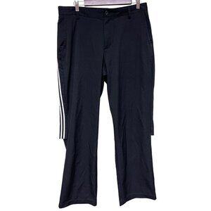 ADIDAS Men's Climacool Vented Black Stripe Golf Trouser Pants Size 34 Athletic